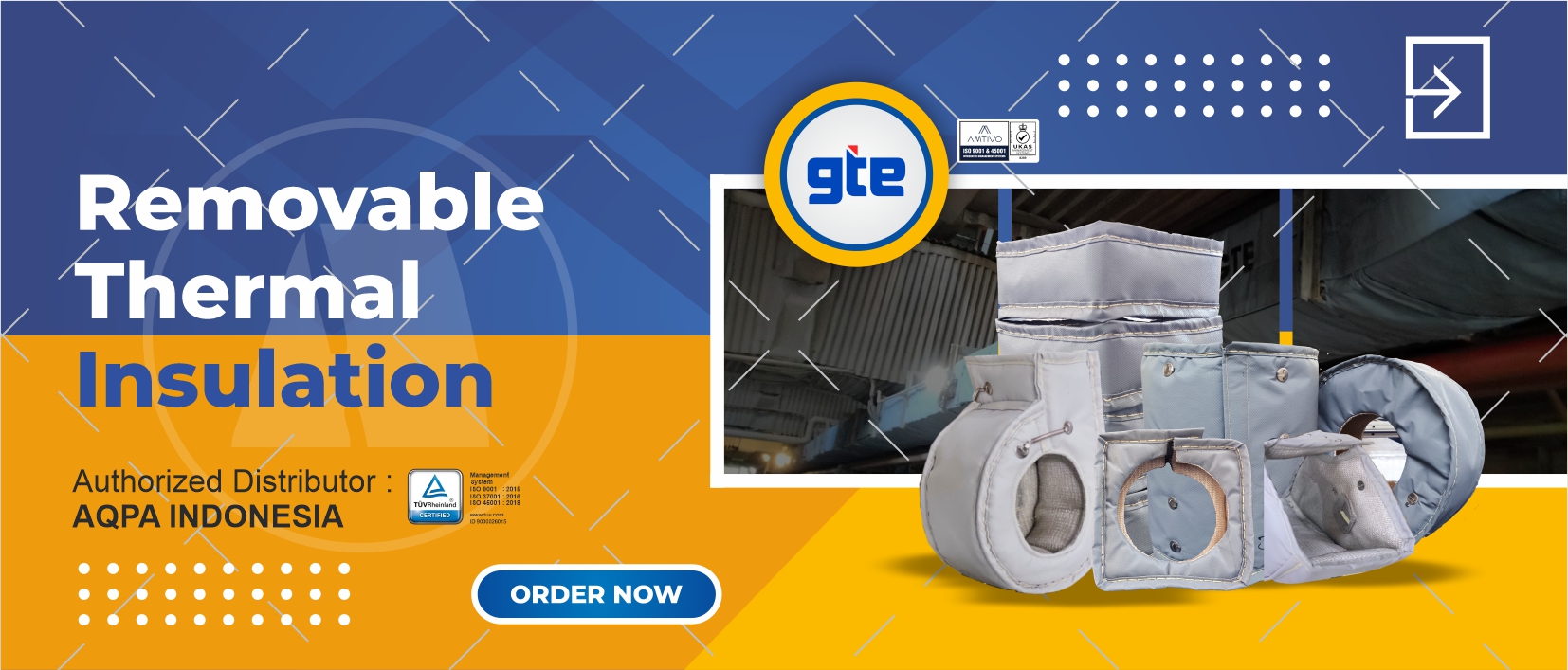 Removable Thermal Insulation is easy to install and remove, then improving thermal efficiency in industrial equipment.